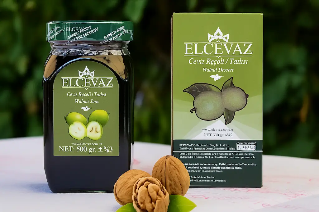 Elcevaz Ceviz Reçeli - 500 GR
